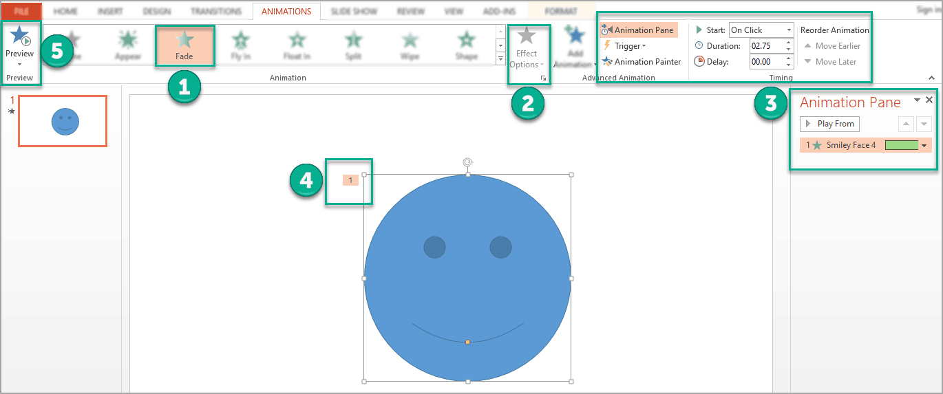animation pane in powerpoint for mac